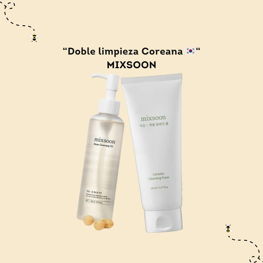 Doble limpieza Coreana 🇰🇷 MIXSOON
