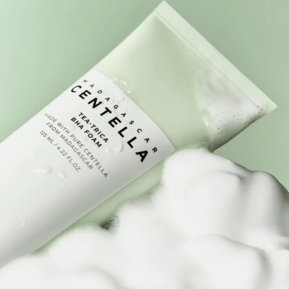 Madagascar Centella Tea-Trica Bha Espuma Limpiadora - Honey SkinCare Ec