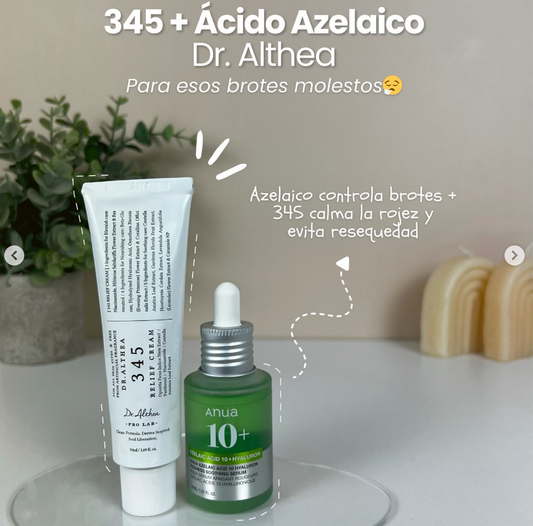345+Ácido Azelaico (Para brotes molestos)