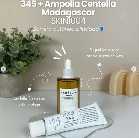 345+Madagascar Centella Ampoule (Barrera cutánea  blindada)