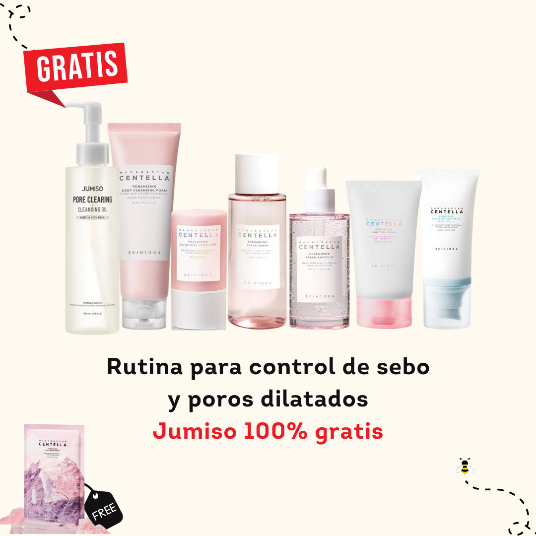 Rutina para control de sebo y poros dilatados Jumiso 100% gratis
