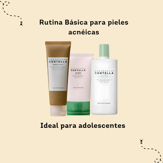 Rutina Básica para pieles acnéicas