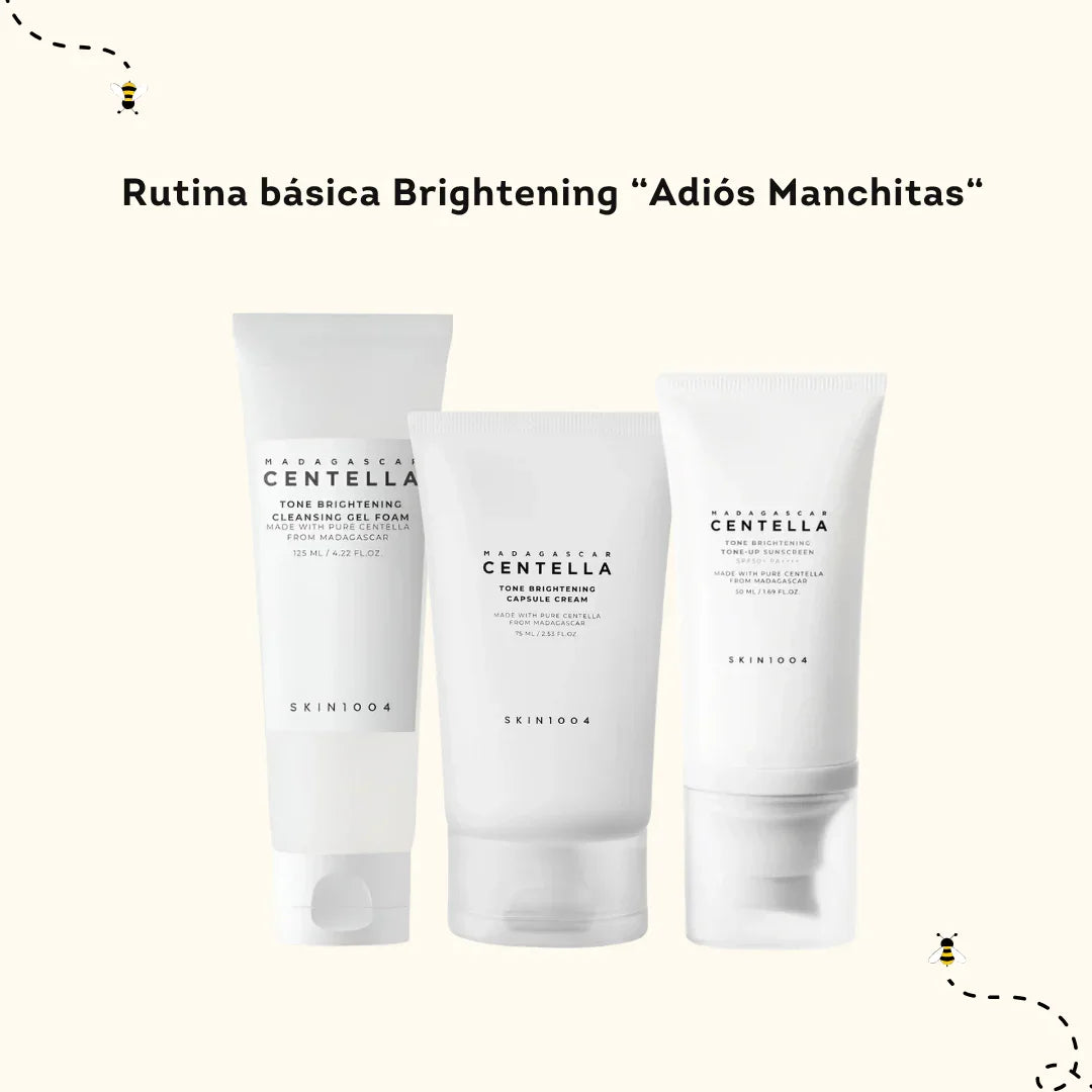 Rutina básica Brightening “Adiós Manchitas“