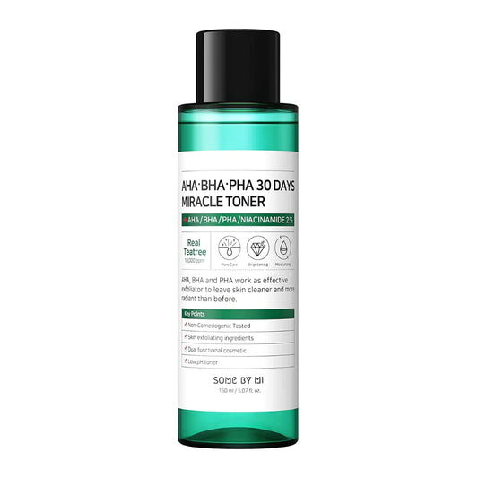 AHA BHA PHA Real Tea Tree Tónico Miracle de 30 días - Honey SkinCare Ec