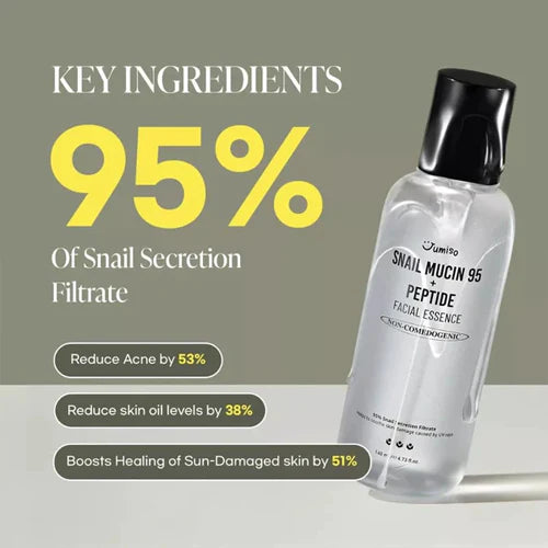 Snail Mucin 95 + Peptide Essence - Honey SkinCare Ec