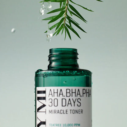 AHA BHA PHA Tea Tree Tónico Miracle de 30 días - Honey SkinCare Ec