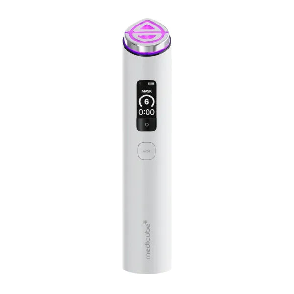 Booster Pro X2 7 en 1 de MEDICUBE: Dispositivo LED Facial Inteligente White