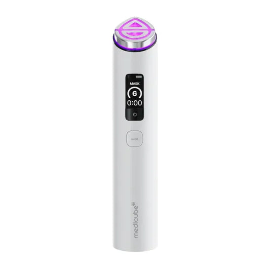 Booster Pro X2 7 en 1 de MEDICUBE: Dispositivo LED Facial Inteligente White