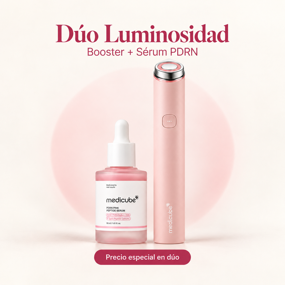 Dúo Luminosidad- Booster + Serum de PDRN