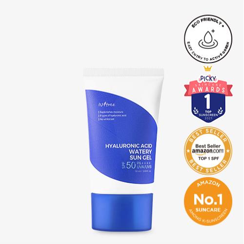 Hyaluronic Acid Watery Sun Gel - Honey SkinCare Ec