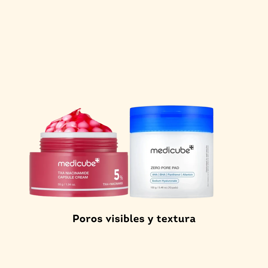 Poros Visibles y Textura