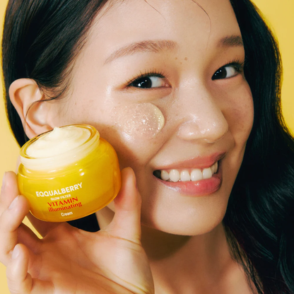 EQQUALBERRY Vitamin Illuminating Cream - Honey SkinCare Ec