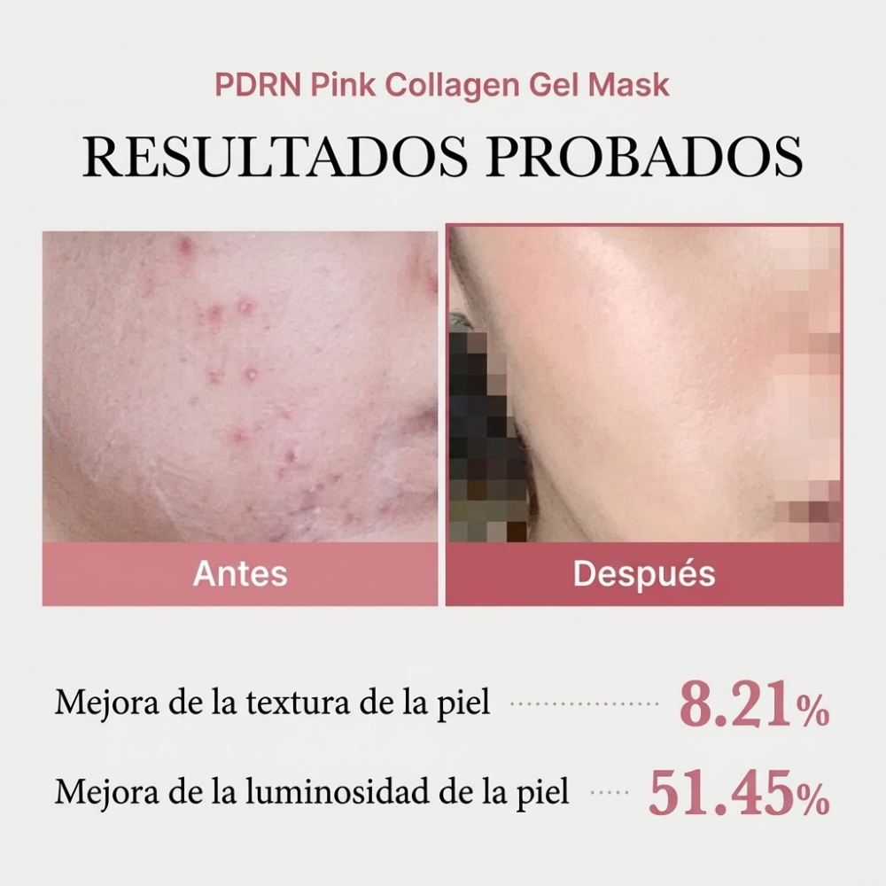 Medicube PDRN Pink Collagen Gel Mask – mascarilla de hidrogel, imagen 4 | HONEY Ecuador