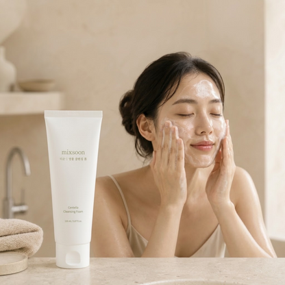Mixsoon Centella Cleansing Foam – espuma limpiadora, imagen 4 | HONEY Ecuador