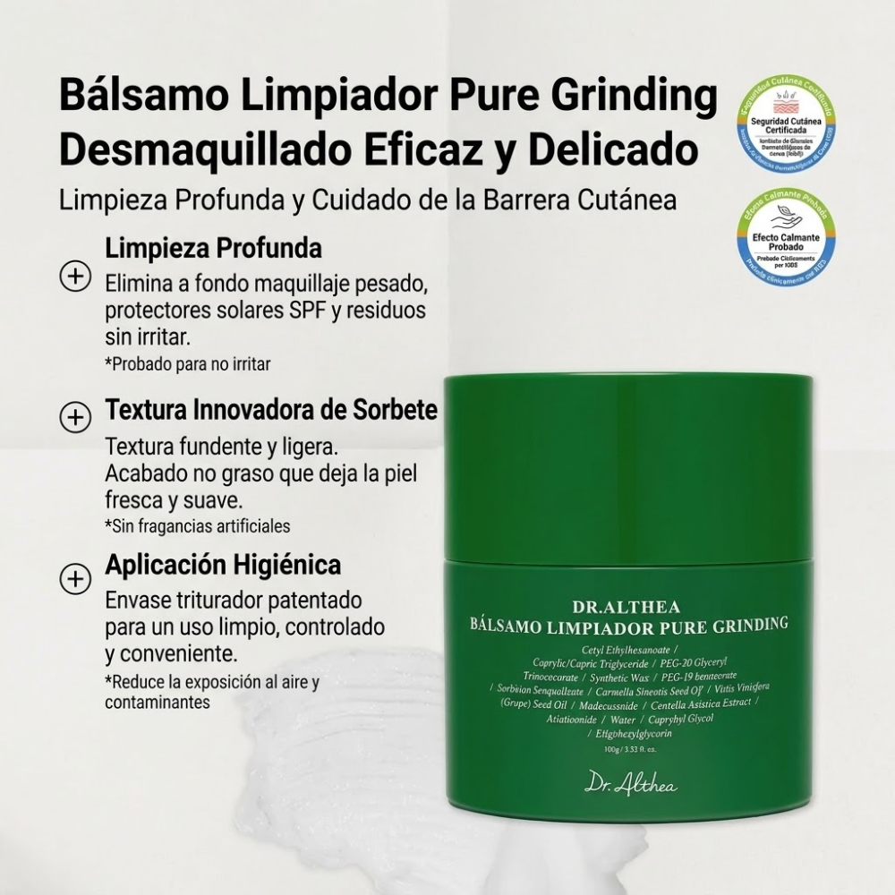 Dr.Althea Pure Grinding Cleansing Balm – Bálsamo Desmaquillante