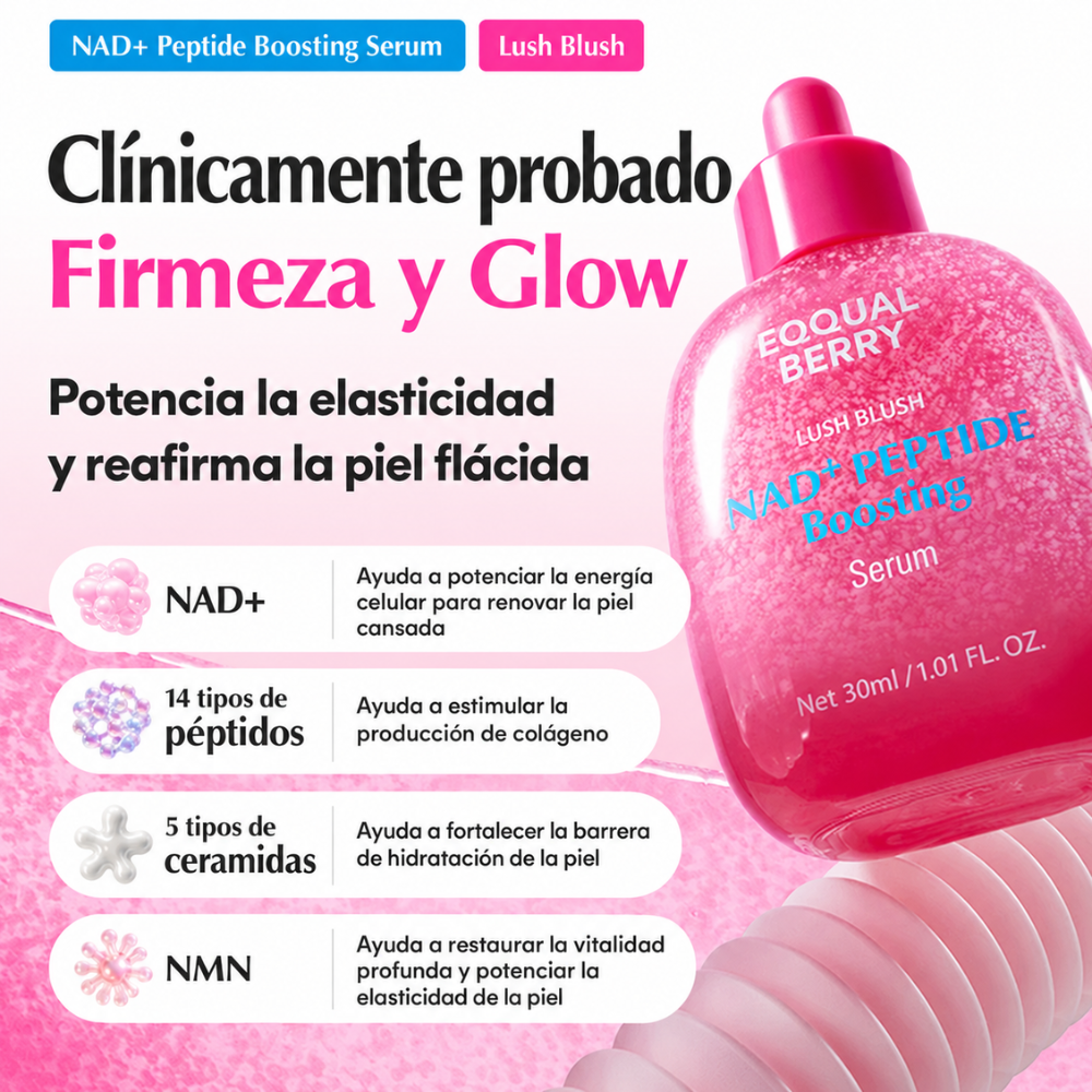 NAD+ Peptide Boosting Serum - Honey SkinCare Ec