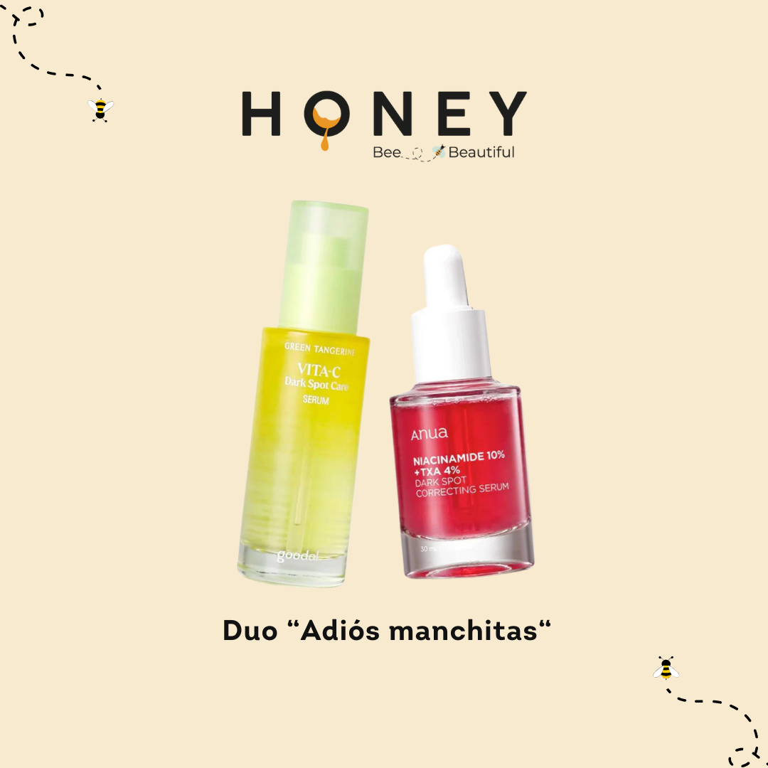 Dúo “Adiós manchitas“ - Honey SkinCare Ec