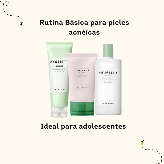 Rutina Básica para pieles acnéicas