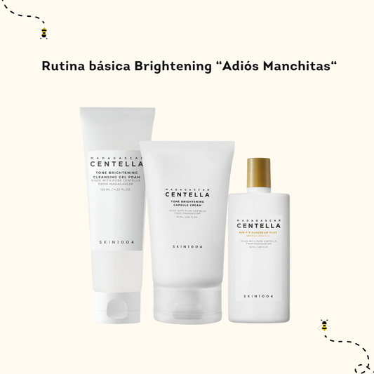 Rutina básica Brightening “Adiós Manchitas“