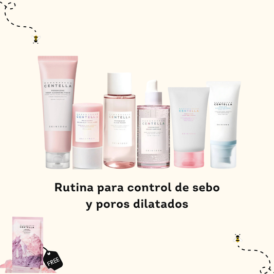 Rutina Control de Sebo y poros dilatados