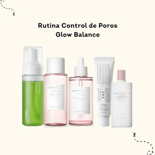 Rutina Control de Poros & Glow Balance
