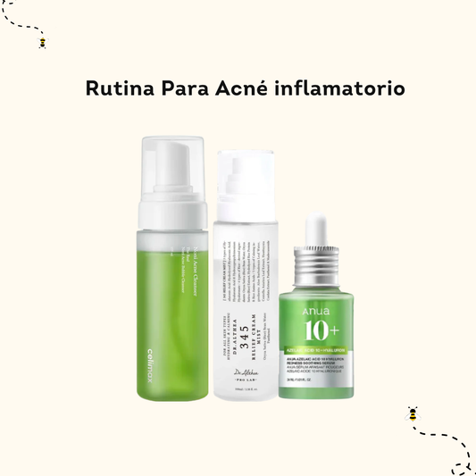 Rutina Para Acné inflamatorio