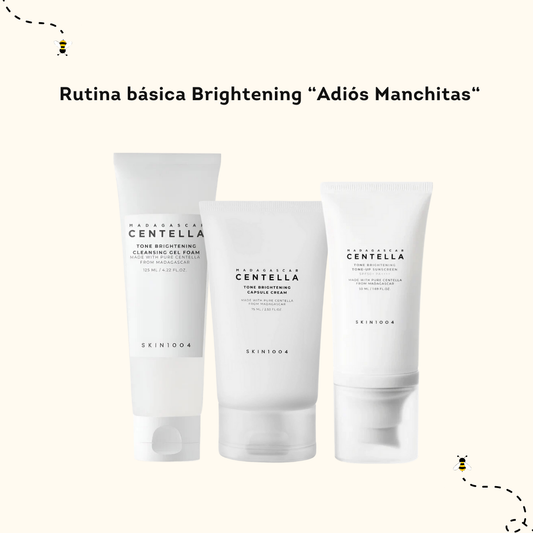 Rutina básica Brightening “Adiós Manchitas“