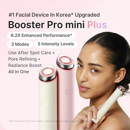 Medicube AGE-R Booster Pro Mini Plus Beige - Dispositivo Facial LED Inteligente Portátil