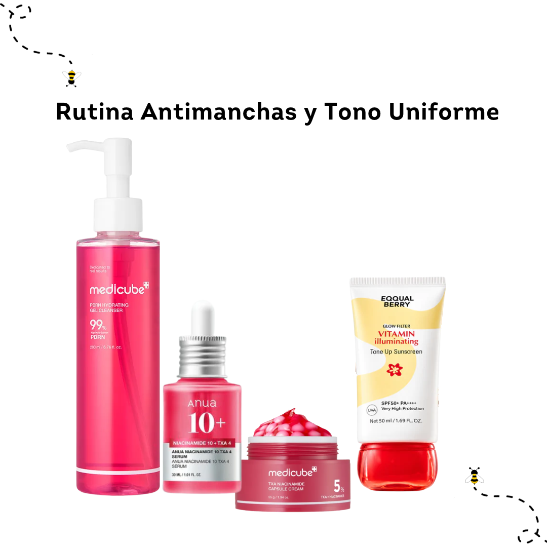 Rutina Marcas de Acné y Tono Uniforme