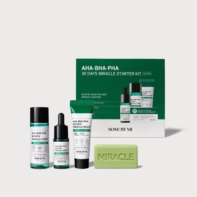 AHA-BHA-PHA Miracle STARTER KIT de 30 Días - Honey SkinCare Ec