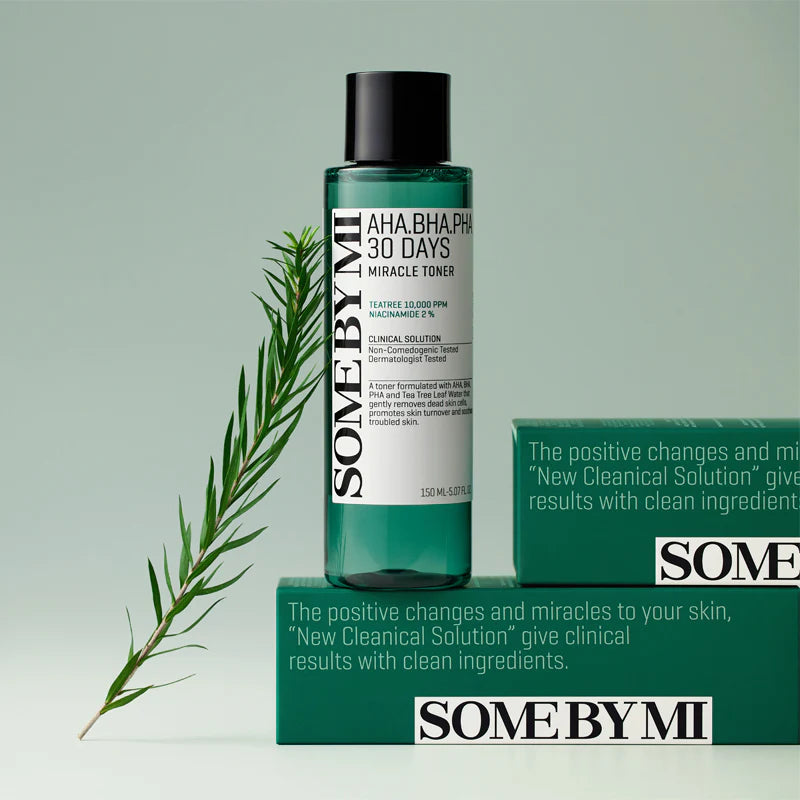 AHA BHA PHA Tea Tree Tónico Miracle de 30 días - Honey SkinCare Ec