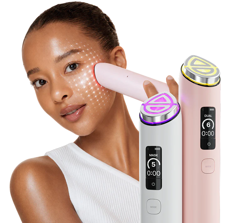 Booster Pro X2 7 en 1 de MEDICUBE: Dispositivo LED Facial Inteligente White